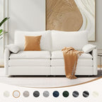 Vesgantti 74" Loveseat Sofa for Living Room, Comfy Cloud Couch Deep Seat - Image 8