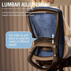 ELABEST Mesh Office Chair, Ergonomic Computer Desk Chair, Sturdy Task Chair- - Image 7
