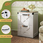 DEVAISE 2 Drawer File Cabinet - Image 6