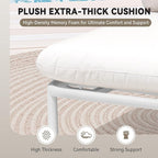 Crestlive Products Outdoor Oversized Loveseat Set, Patio Conversation Sets - Image 6