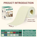 BESEZX Linen Fabric Repair Tape, 3x79 Inch Self Adhesive Repair Patches - Image 2