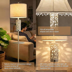 OYEARS Dimmable Farmhouse Floor Lamp - Image 8