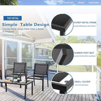 Vongrasig 4 Pieces Patio Furniture Sets, Outdoor Patio Conversation Sets - Image 5