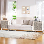 SUNBURY Night Stand Set 2, Accent End Table - Image 2