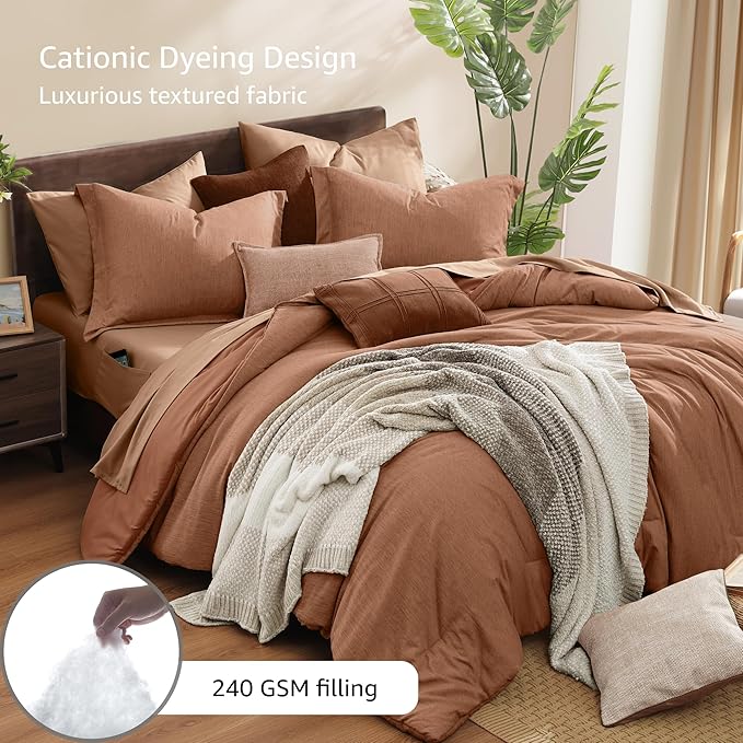 Monbix Queen Comforter Set - Image 3