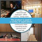 Art3d 2-Pack Acoustic Wood Slat Wall Panels - Image 7