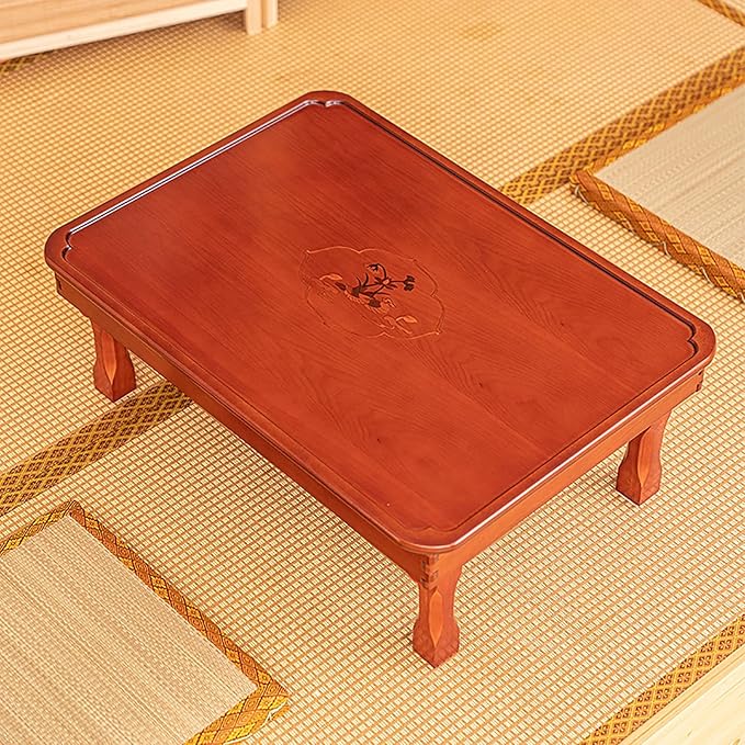 Folding Korean Dining/Tea Room Kang Low Wooden Table - Image 6