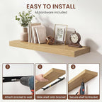 Dreamland 40 Inches Floating Shelves - Image 5