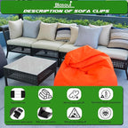 Blasoul Universal Heavy-Duty Outdoor Furniture Clips - Image 8