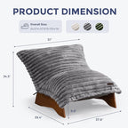 MAXYOYO Adjustable Living Room Chair, Convertible Bean Bag Chair & Recliner - Image 2