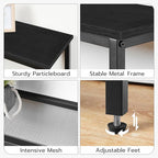 HOOBRO 29.5" Narrow Console Table, 3 Tier Entryway Table - Image 7