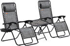 Outsunny Zero Gravity Chair Set by Outsunny