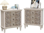 SUNBURY Night Stand Set 2, Accent End Table by SUNBURY