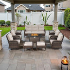 Belord Expansive 10 Pieces Outdoor Patio Furniture Set by Belord