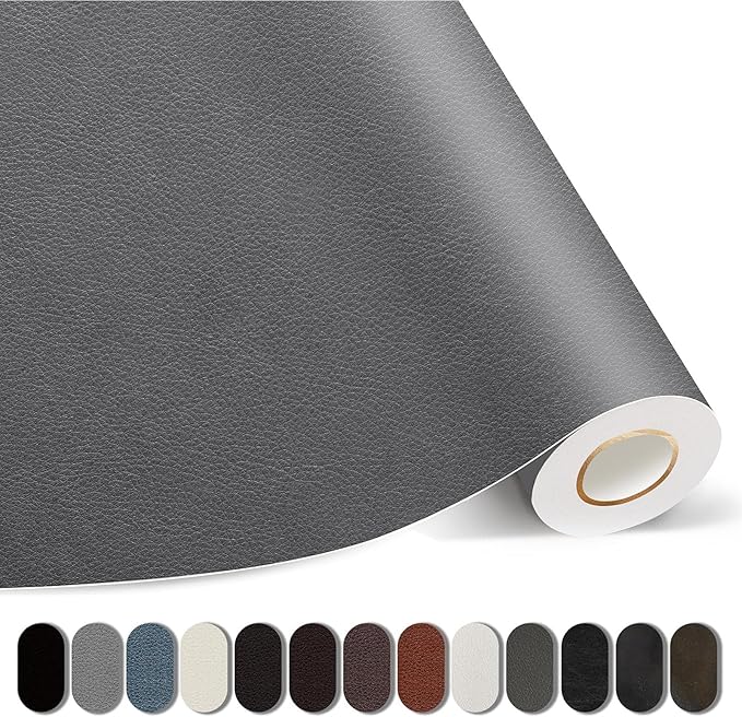 Leather Repair Patches, 35X79 Inch Self-Adhesive Leather Repair Tape, Stretch by GiveYourFurnitureaNewLife