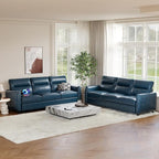 STHOUYN 85” Faux Leather Couch - Image 7