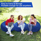 Realspring 6 9 12 Pcs Inflatable Bean Bag Chairs - Image 5