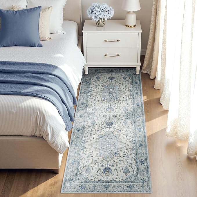 RELEANY Area Rugs 3'x6' Runner Rug Non Slip Washable - Image 2