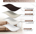 KING MOUNTAIN Leather Repair Patch, 12 x 60 Inches Self-Adhesive Repair Tape - Image 3