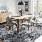 RELEANY Washable Area Rugs 10'x12' Non-Slip Modern Abstract Soft - Image 7