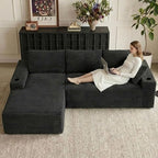 104" Cloud Sectional Couch L-Shaped by ODUWA