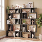 Giantex 5-Tier Bookshelf, 10-Cube Geometric Book Case - Image 8