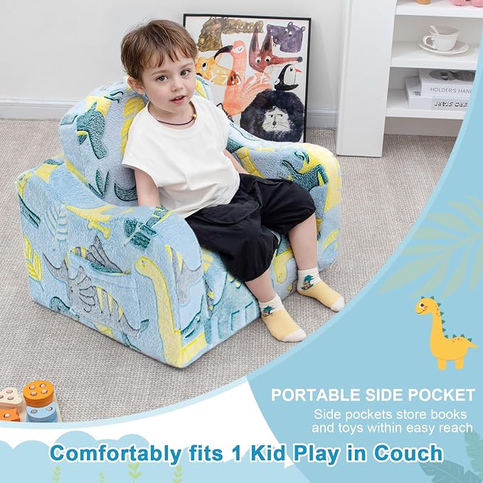 Airpanda Comfy Toddler Chair and Couch - Image 3