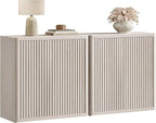 SICOTAS Buffet Cabinet with Storage 69.2" Sideboard Accent Modern Credenza with - Image 9