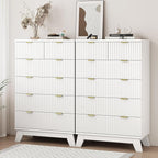 Xixini Fluted Dresser for Bedroom - Image 4