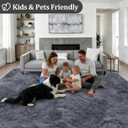 Fluffy 4x6 Area Rugs for Living Room Bedroom: Ultra Soft Shag Rug Non-Slip - Image 4