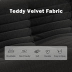 YVDNHP Big Bean Bag Chairs for Adults, 3 Seater Large Bean Bag Chair Sofa - Image 6
