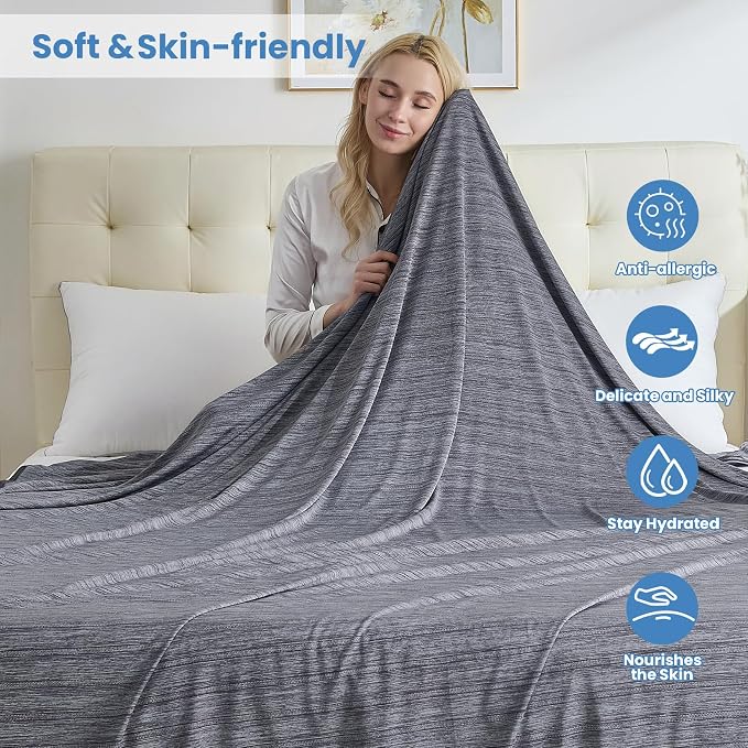 OIGAE Cooling Blanket for Hot Sleepers - Image 5