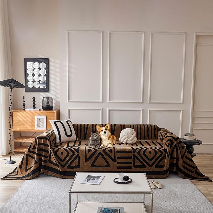 VClife Couch Cover, Bohemian Sofa Cover by VCLIFE