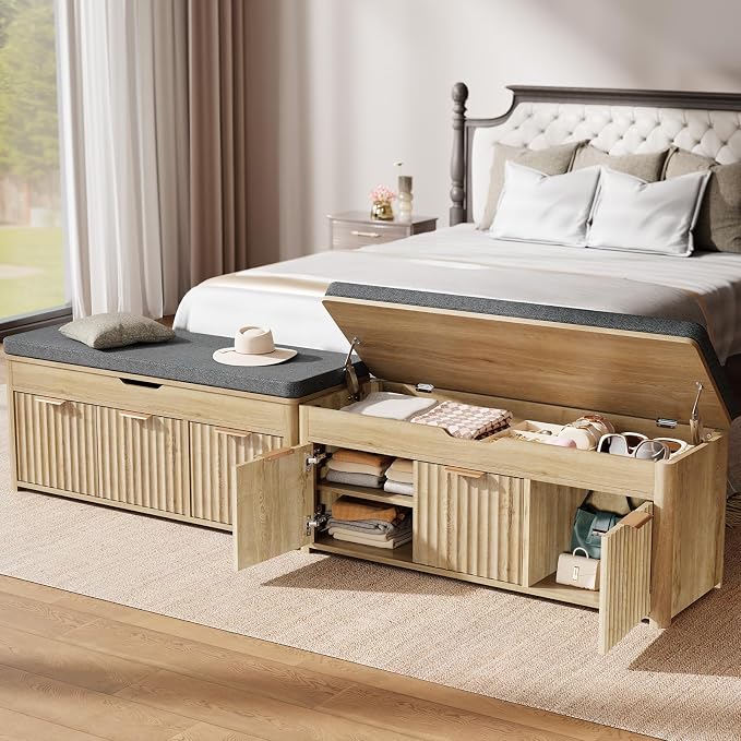 Shoe Bench with Storage - Image 7