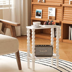 Veegle Narrow Side Table, Small End Table - Image 3