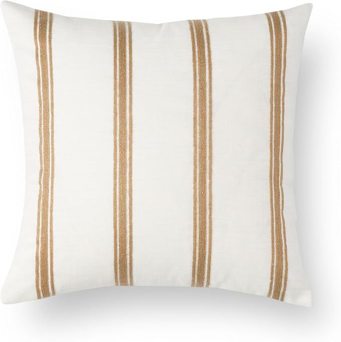 Crumbs Home Modern Farmhouse Fall Linen Indoor Outdoor Throw Pillow Cover Only - Image 6