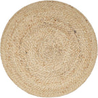 · REDEARTH · Jute Circular Pouf Ottoman - Image 5