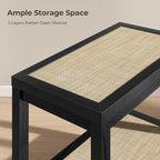 SICOTAS Rattan Nightstands Set of 2 - Image 5