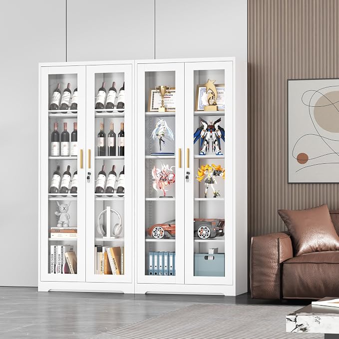 UNICOLY Lockable Display Cabinet - Image 2