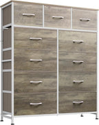 WLIVE Tall Dresser for Bedroom, Fabric Dressers Storage Tower, Dresser & Chest by WLIVE