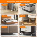 shouwuhho 8 Pack Furniture Risers Adjustable Bed Risers Heavy Duty Lifts Height - Image 6