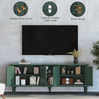 3More 67" Mid Century Modern TV Stand - Image 4