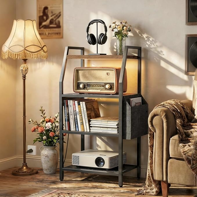 MAHANCRIS 4-Tier AV Media Stand - Image 2