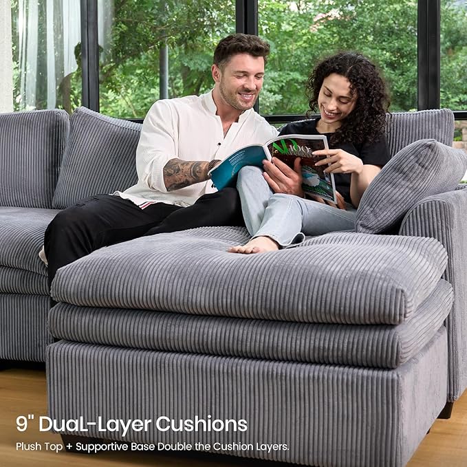 Belffin Large Modular Sectional Sofa - Image 4