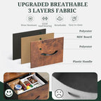 5-Drawer Dresser for Bedroom, Anti-Tip Wide Storage Organizer Fabric Chest of - Image 6