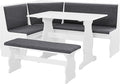 Linon Lucy Charcoal Nook by Linon