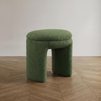 Furniture of America Rami Modern 18-inch Solid Wood Upholstered Ottoman by FurnitureofAmerica
