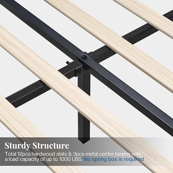 Jocisland Queen Size Bed Frame - Image 7