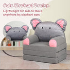MOMCAYWEX Kids Sofa, Sherpa Couch - Image 4