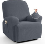 TAOCOCO Recliner Cover 4-Pieces, Recliner Stretch Sofa Slipcover, Recliner by TAOCOCO